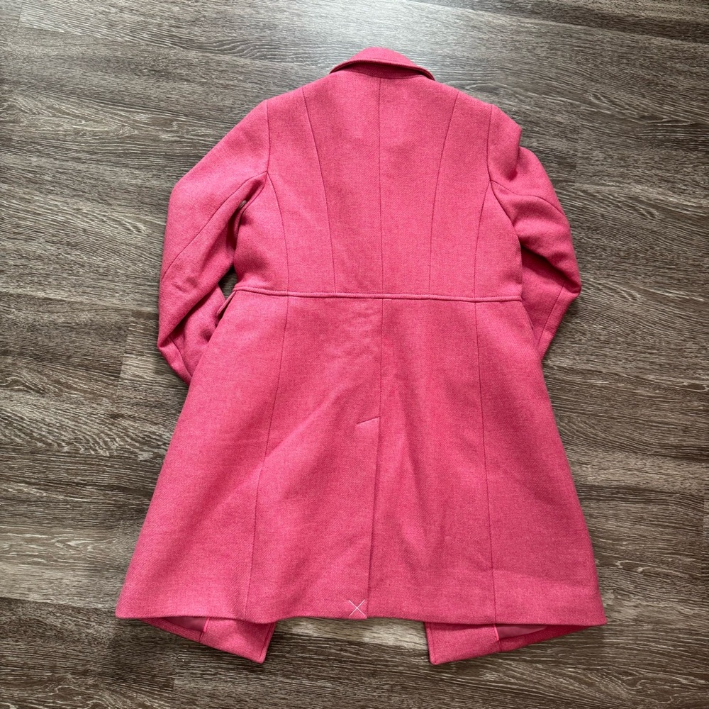 Talbots Classic Pink Pea Coat for Women - Picture 6 of 8